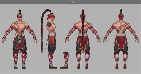 Lee Sin Asu Concept Art League Of Legends By Megan Orourke R