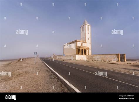 Cabo De Gata Espa A Iglesia De Las Salinas Iglesia Abandonada En El