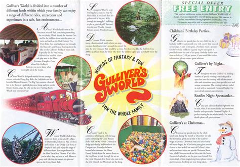 Gulliver S World Map And Brochure Themeparkbrochures Net