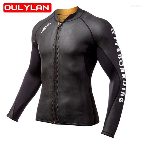 Traje De Baño Para Mujer Oulylan 2024 Chaqueta De Traje De Neopreno De