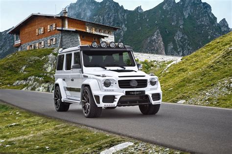 Mansory Gronos W463 Mercedes G Class Cars 4x4 Modified White 2016 Wallpapers Hd