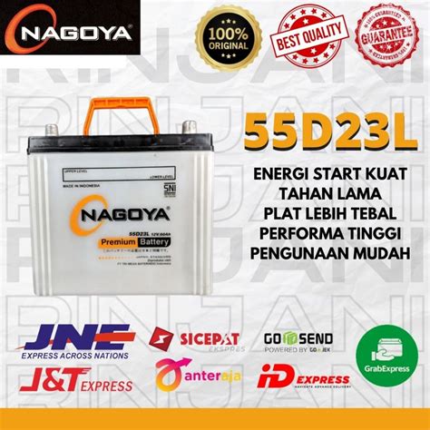 Jual AKI MOBIL 60 AMPER NAGOYA 55D23L DRYCHARGE HYUNDAI AVEGA