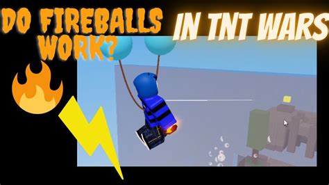 Do Fireballs Work In Tnt Wars Roblox Bedwars Youtube