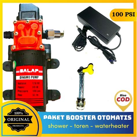 Jual PAKET POMPA BOOSTER SHOWER WATER HEATER TOREN BALAP PUMP TEKANAN