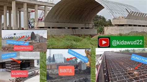 Terupdate Proyek Jembatan Pandansimo Dari Dekat Belum Jadi Terlihat