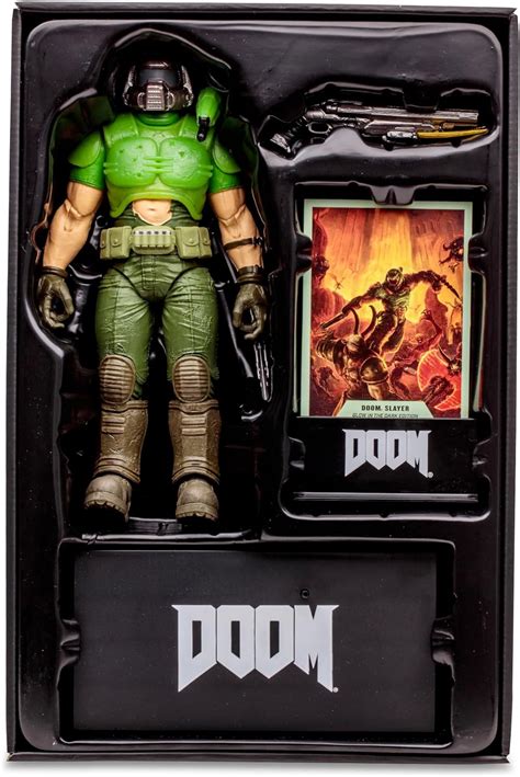 Mcfarlane Toys Doom Slayer Classic Glow In The Dark Edition Figura