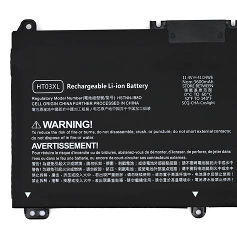 V Wh Mah Laptop Battery Ht Xl For Hp Pavilion X