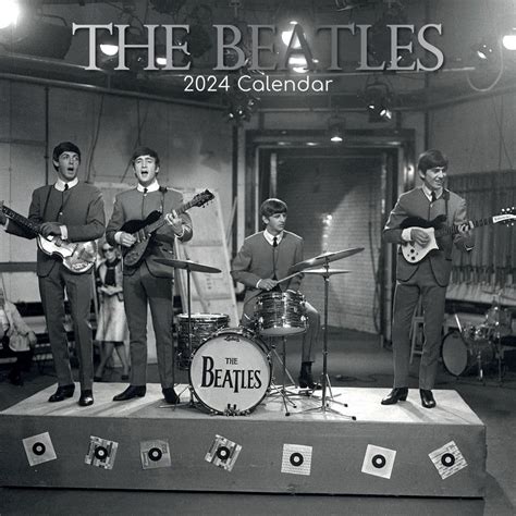 Beatles 2024 Wall Calendar Kori Shalna