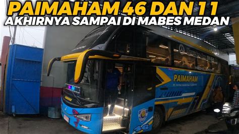 Akhirnya Bus Paimaham Dan Mendarat Di Mabes Medan Dengan Selamat