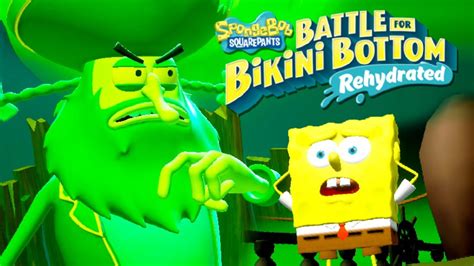 SpongeBob Battle For Bikini Bottom Rehydrated 100 Walkthrough Part 14 Flying Dutchmans