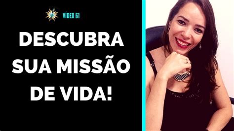 Como Identificar Sua Miss O De Vida Youtube