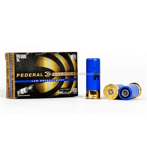 Federal Le Ga Ammo For Sale Oz Rifled Slug Lef Rs Rounds