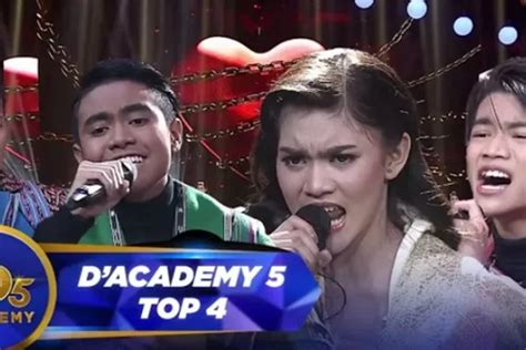 Hasil Malam Result Top 4 Dangdut Academy DA 5 Duh Kontestan Pria