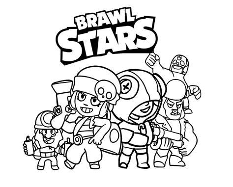 Brawl Stars Boyama Sayfaları Gale Leon Edgar Ve Diğerleri Infonuz