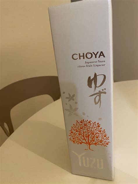 Choya Yuzu Food And Drinks Alcoholic Beverages On Carousell
