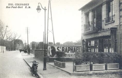 Carte Postale Colombes Rue Paul Bert Colombes Notre Ville