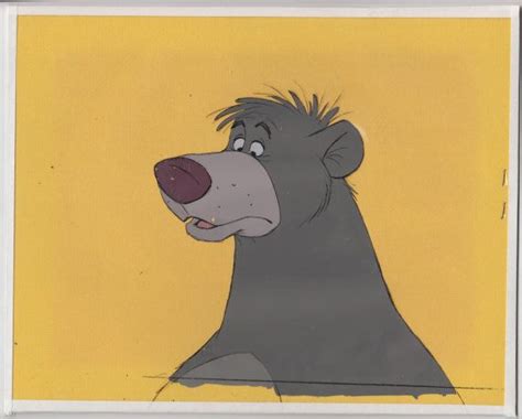 Disney S The Jungle Book Baloo Original Hand Painted Production Cel