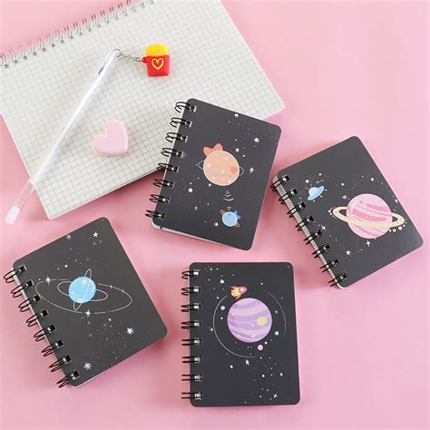 Jual Notebook Ring Motif Galaxy Buku Catatan Ring Buku Tulis Ring