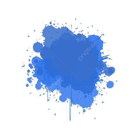 Salpicaduras De Acuarela Azul Png Acuarela Azul Acuarela Azul Png Y