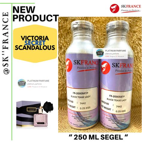 Jual Biang Parfum Murni Victoria Scandalous Kemasan Ml Segel Sk