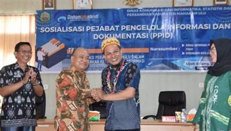 Dukung Keterbukaan Informasi Publik Diskominfostandi Mahalu Gelar