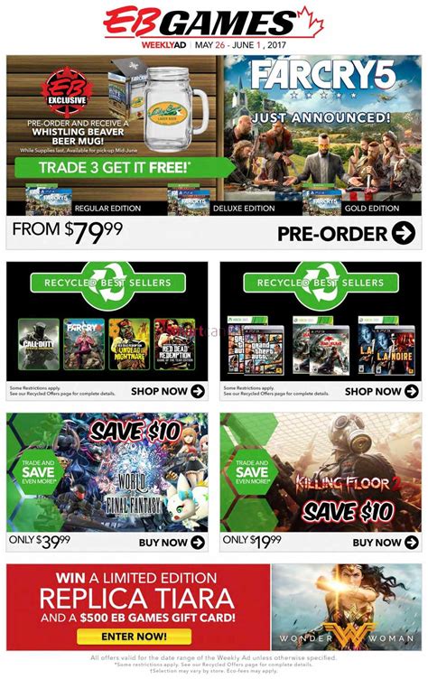 Eb Games Flyer May To June