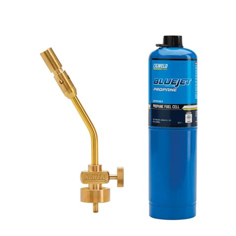 Bluejet Pencil Flame Propane Brazing Combo Kit Cigweld