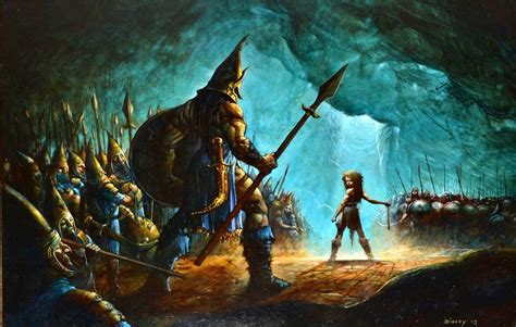 David And Goliath Wallpapers Wallpaper Cave