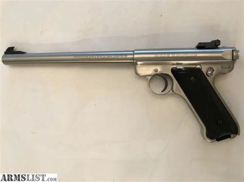 Armslist For Sale Ruger Mkii Mk10 10 22lr Stainless Super Rare