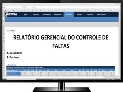 Controle De Faltas SOUZA Sistemas