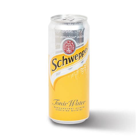 Drinks Beverages Soft Drinks Schweppes Tonic Water Can Ml