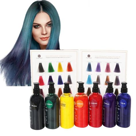 28 Colors Temporary Hair Color Shampoo Brown Green Semi Permanent Repair Damaged Hair Color