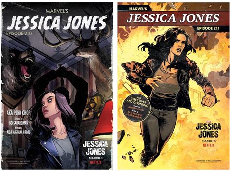 Jessica Jones second season comic book cover-style... - Eye Blog About ...