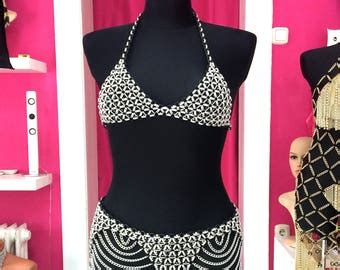 Chain Lingerie Etsy