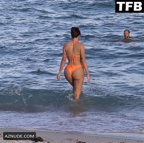 Anastasia Karanikolaou Stassi Shows Off Her Curves In A Bikini On The Beach In Miami AZNude