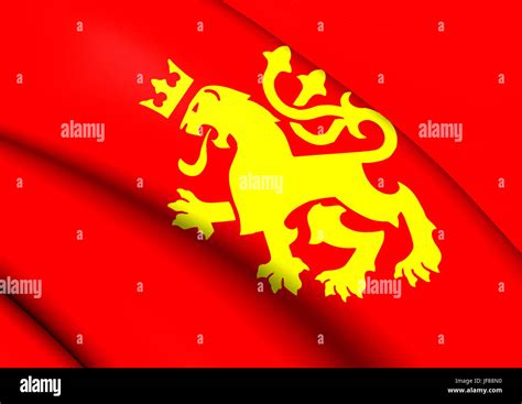 Еthnic Macedonian Lion Flag Stock Photo - Alamy