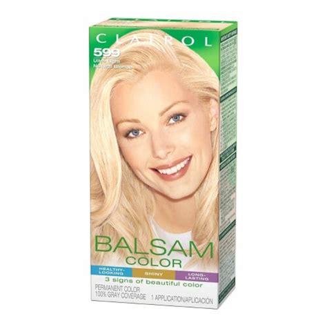 Clairol Balsam Color Hair Color Ultra Light Natural Blonde 1 Ct Ralphs