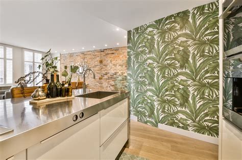 Top 10 Modern Kitchen Wallpaper Ideas to Explore