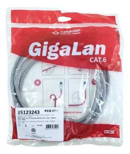 Patch Cord Cat Furukawa Gigalan Mts Cinza Mercadolivre