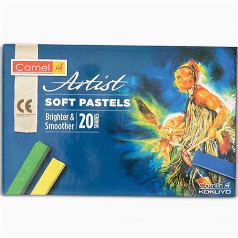 Camel Artist Soft Pastels Assorted Pack Of 20 Shades