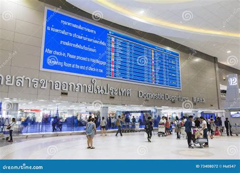 Bangkok Thailand May 14 2016 View Of Don Mueang International