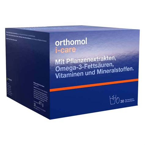 Orthomol I Care Granulat Kapseln Kombipackung St Meine Onlineapo