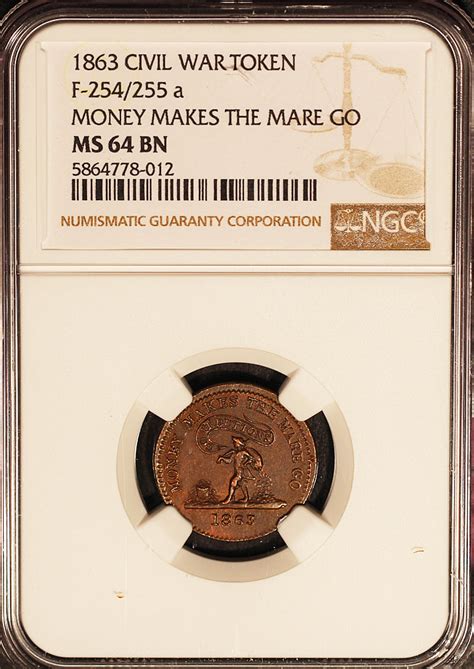 Collectors Corner Token F A Copper Money Makes The Mare