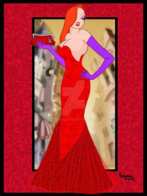 Film Jessica Rabbit Model Jessica Rabbit By On Deviantart Rabbit Drawing