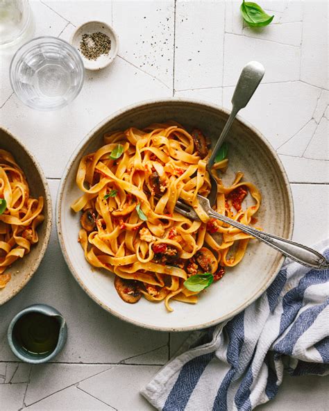 Vegan Spaghetti Bolognese Made With Tofu