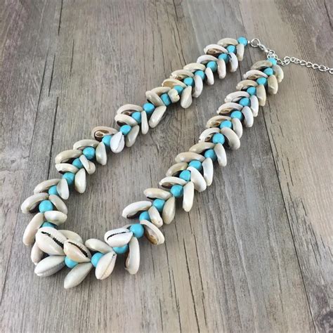 Boho Puka Natural Shell Necklace Women Seashell Rope Chain Custom