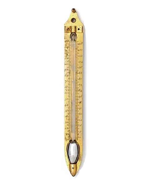 One Of The Only Three Known Original Mercury Thermometers Made By