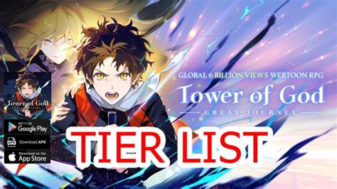 Tower Of God Great Journey Tier List And All Characters And Reroll