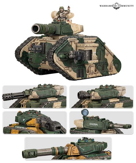 Astra Militarum Leman Russ Battle Tank Northumbrian Tin Soldier