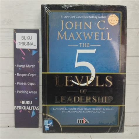 Jual John C Maxwell The Levels Of Leadership Buku Di Lapak Nusantara